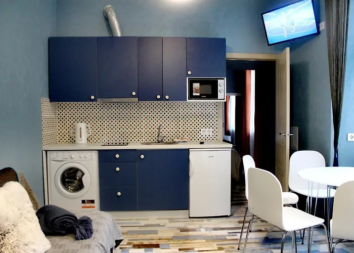 In Blue в історичному центрі міста アパート リヴィウ